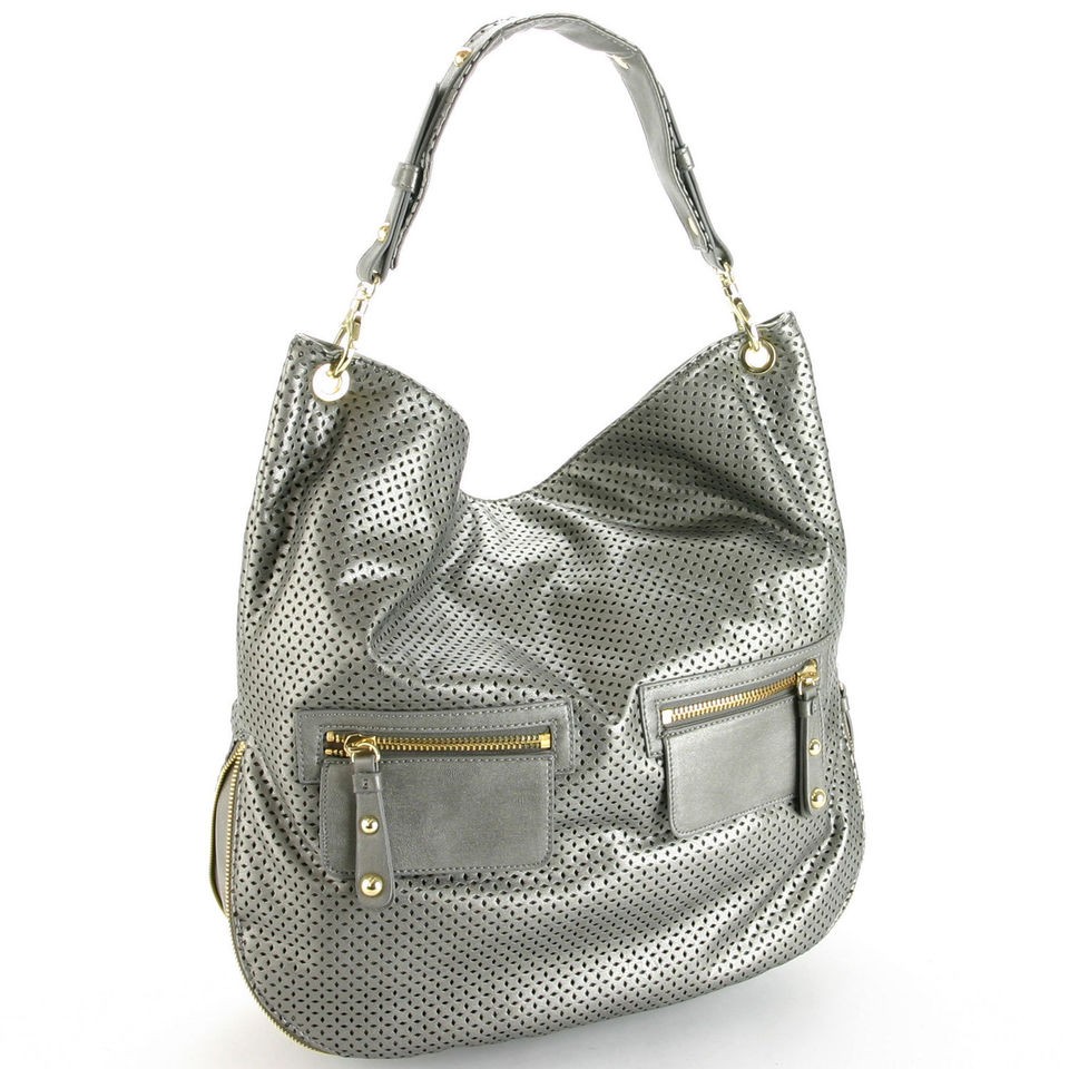 steve madden pewter handbag