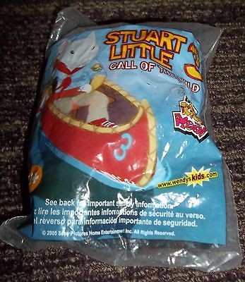   Stuart Little 3 Call of The Wild Wendys Kids Meal Skunk Plush Toy