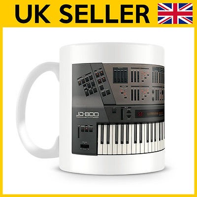 ROLAND JD800 ++ MUG ++ VINTAGE SYNTH ++ BRAND NEW ++