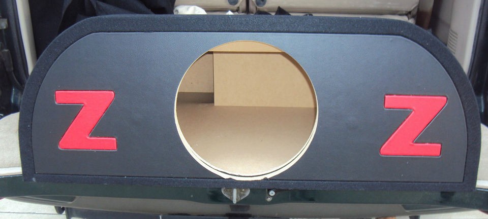 Nissan 350Z Speaker Box Custom Fit w/vinyl Inserts 12