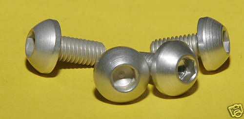 Kronos Aluminum 7075 T6 Extralite Bolts (M6X13) 4pc