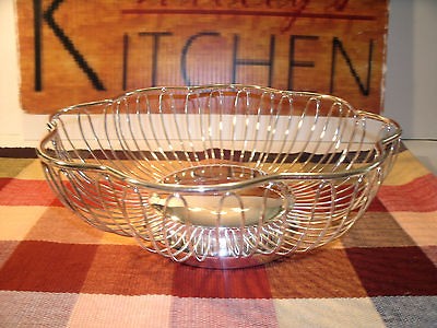 SILVERPLATED SERVING BASKET REVERE SILVERSMITHS GODINGER SILVER 