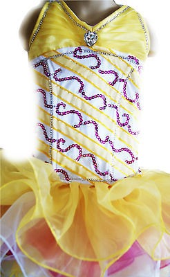 CUSTOM MADE PAGEANT DRESS HIGH GLITZ SIZE 6 MONTH TO 5T, BE PART 