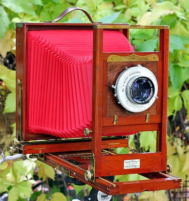   Kodak Empire State Camera with 305mm/6.3 Ilex Lens & 5 Film Holders