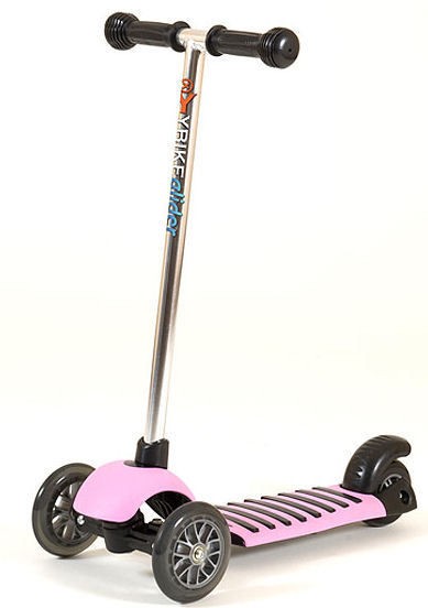 YBike Glider Kids Three Wheel Kick Scooter Y Bike PINK NEW SAME DAY 