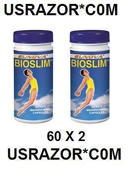 Diet Pill Bio Slim 2 * 60 = 120 Capsules Bioslim Pills Weight Loss Aid 