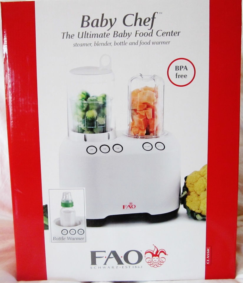   BABY CHEF ultimate food center BOTTLE WARMER blender $149  NEW