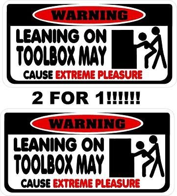 Leaning on tool box decal Matco tool box cart mechanic socket balancer