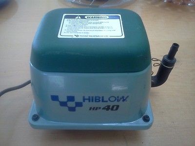   Condition Hiblow HP 40 Koi Pond Air Blower Aerator Septic Water Garden