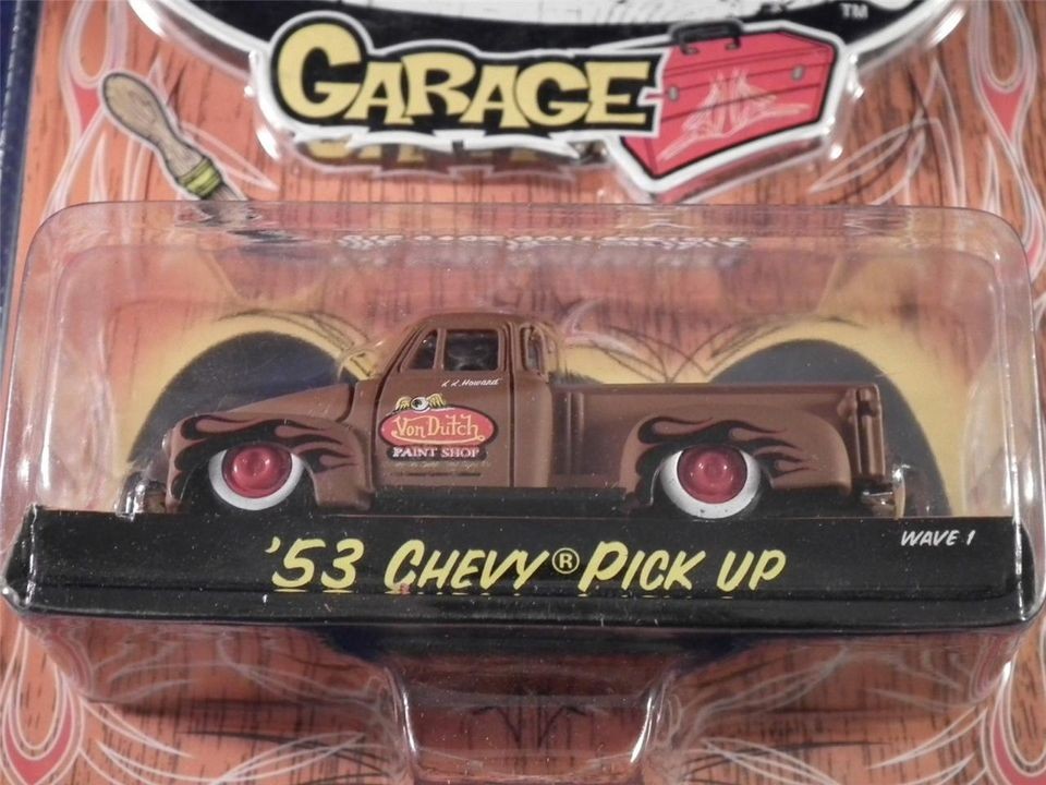 VON DUTCH 53 CHEVY PICKUP 164 SCALE DIE CAST