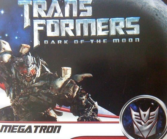 Tuvalu 2011 Silver 1 oz proof coin Transformers Megatron COA#905 