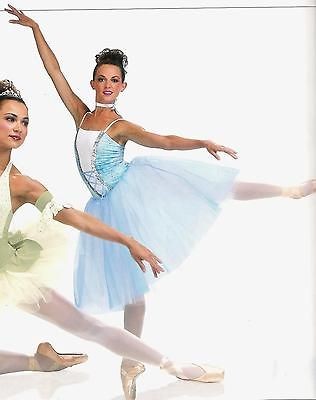 RHAPSODY Cinderella Ballet Tutu Nutcracker Dance Costume ADULT XL 