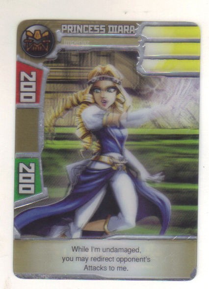 Redakai Princess Diara Conquer The Kairu 1008 Rare Card Redakai Never 