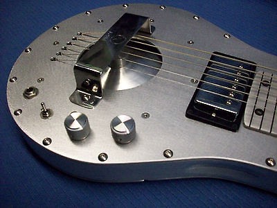 Fouke Industrial Aluminum Lap Steel Mini Resonator Model