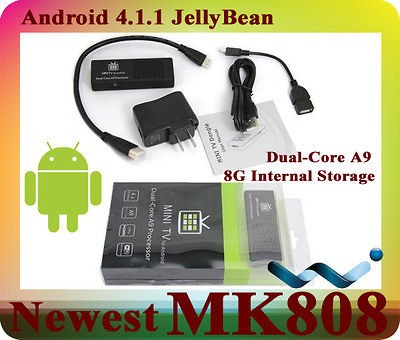   A9 Android TV Box /4.1 JellyBean/8GB/​​IP/Mini PC/internet tv box