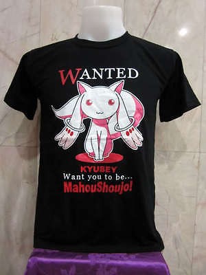 Kyubey form Maho shojo Puella Magi madoka magica Tshirt