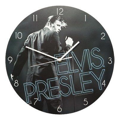 ELVIS PRESLEY 13.5 Cordless Wall Clock NEW Ships in 24 Hours for 