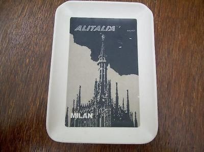   alitalia melamine ashtray milan ilma plastica from uruguay returns