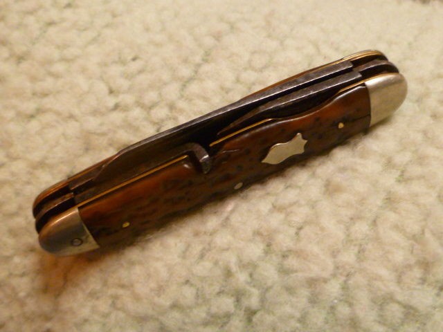 VINTAGE WINCHESTER KNIFE SCOUT UTILITY POCKET KNIFE 4950 ANTIQUE CAMP 