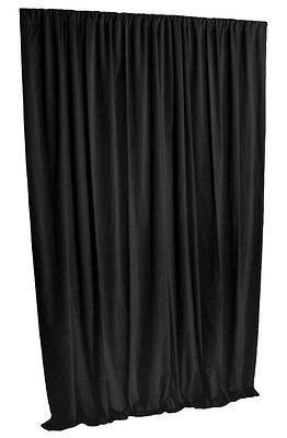   Quality Thick Velvet Custom Home Theater Panel Drape Curtain 7w x 7h