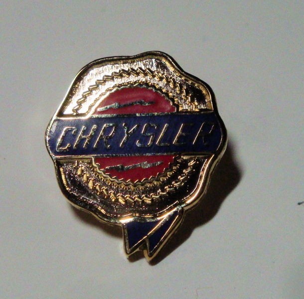   CLOISONNE PIN HAT ENAMEL LAPEL HOT ROD DRAG RACE VTG STYLE GMC MOPAR