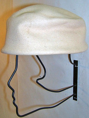 Newly listed 4 Art deco Design Hat rack Lady face iron Wall display