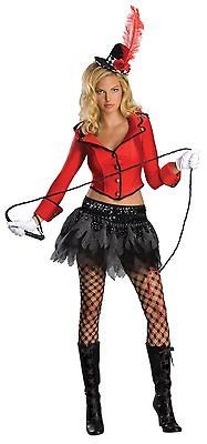 Ringmaster Circus Lion Tamer Secret Wishes Womens Costume Size Medium 