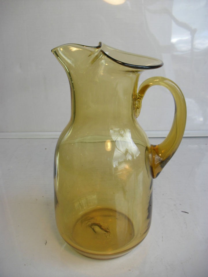 blenko water pitcher in Blenko