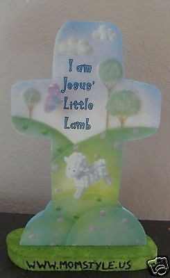 Baptism cross centerpiece Birthday Party Decoration