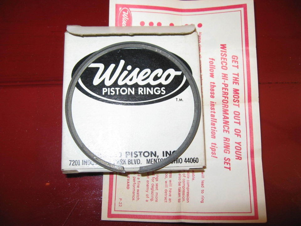   Honda CR_MT250 Elsinore/Yamaha YZ250_MX250_DT2_DT3 Wiseco Piston Ring