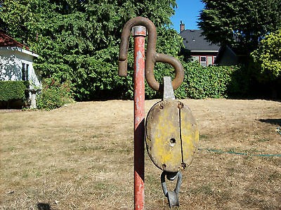 wooden block tackle