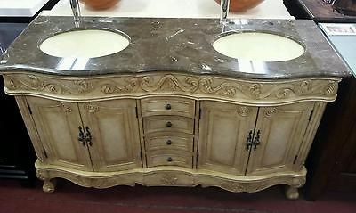 double sink vanity 60 in Vanities