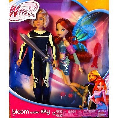 New WINX Club Believix TRU EXCLUSIVE 2 Doll Set Bloom And Sky Fairy 