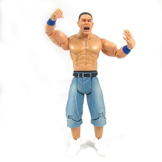Newly listed 01YE WWE WWF Wrestling John Cena figure + champion belt