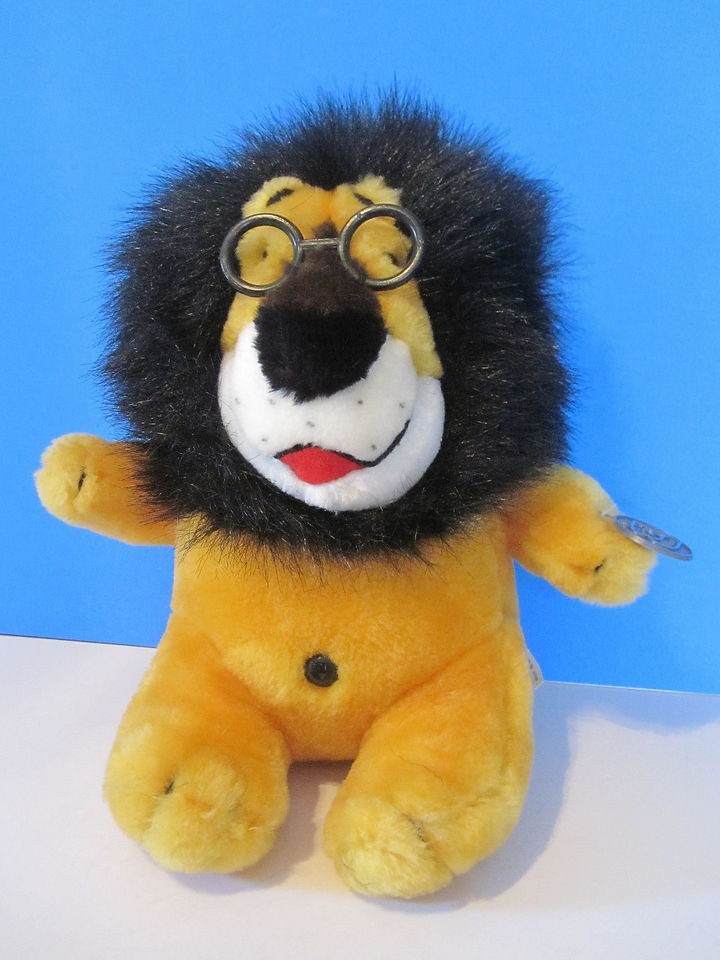 Hubert the Lion Harris Plush Coin Bank 10 Tall Save for Rainy Day 