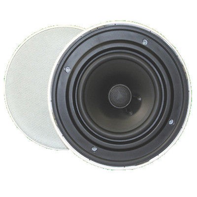 New 6.5 In Ceiling 70V Transformer Speaker Pair TSQ670