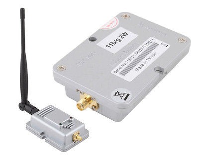 2W Wifi Wireless Broadband Amplifier Router 2.4Ghz Power Range Signal 