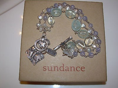   Catalog Jes Maharry stone bracelet with angel and heart charms