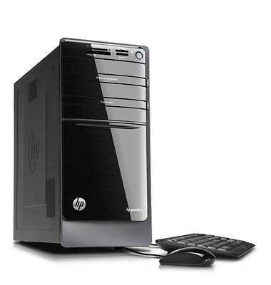 HP Pavilion p7 1225 Desktop PC AMD Quad Core 8GB 1TB WiFi Win 7