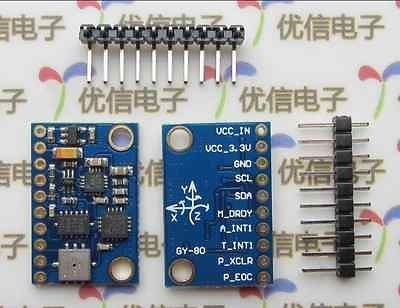 10DOF Module 9axis Attitude Indicator L3G4200D ADXL345 HMC5883L BMP085 