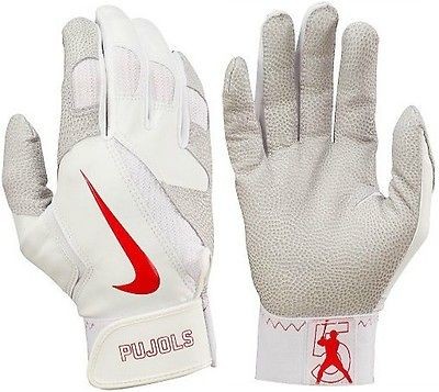   Diamond Elite PRO Player GAME ISSUED ALBERT PUJOLS Batting gloves L