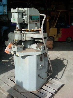 Hill Acme Ironworker, hydraulic punch shear