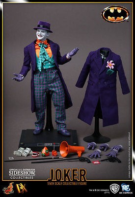 HOT TOYS 12 INCH 1/6 SCALE   THE JOKER 1989 VERSION DX SERIES   BATMAN