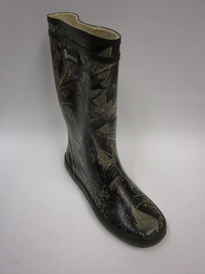 Ladies aigle wellingtons lolly pop 33 camouflage