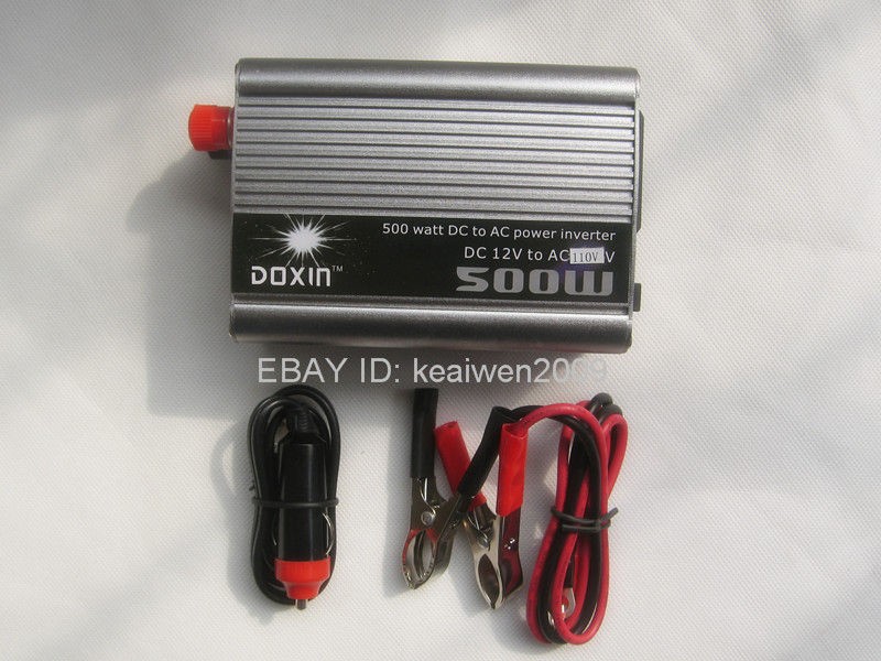 500W inverter DC 12V to AC 110V for solar power system solar panel 