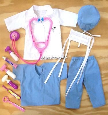 Newly listed Doll Clothes fits AMERICAN GIRL NURSE OUTFIT +++ SCRUBS 