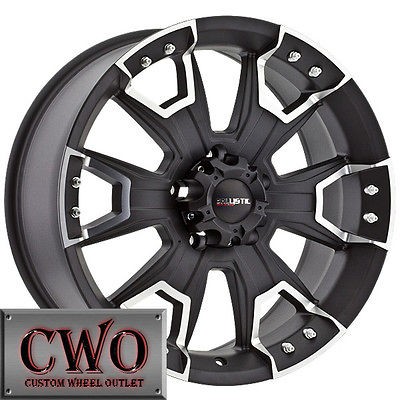   Ballistic Havoc Wheels Rims 8x165.1 8 Lug Chevy GMC Dodge 2500 2500HD