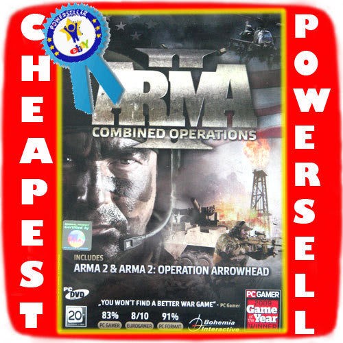 ARMA 2 COMBINED OPERATIONS = DayZ = NEW SEALED COMBO DVD PC GAME