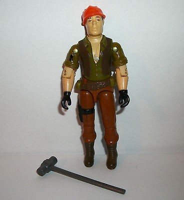 GI Joe Vintage Figure 1984 Tollbooth Bridge Layer Driver 100% Complete