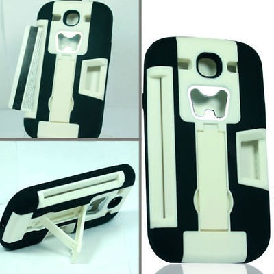 Bottle Opener White Samsung Galaxy S3 SIII SCH R530 Phone Grip Hard 